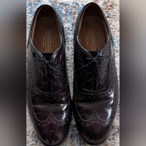 JOHNSTON & MURPHY Heritage Dark Brown Oxford Shoes